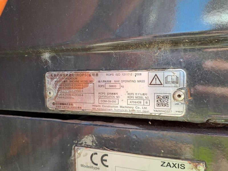 Excavadora de cadenas Hitachi ZX 300 LC-6: foto 11