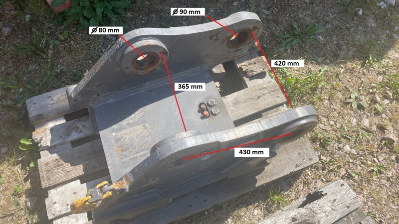 S80 - Acoplamiento rápido para Excavadora: foto 3 S80 - Acoplamiento rápido para Excavadora: foto 3