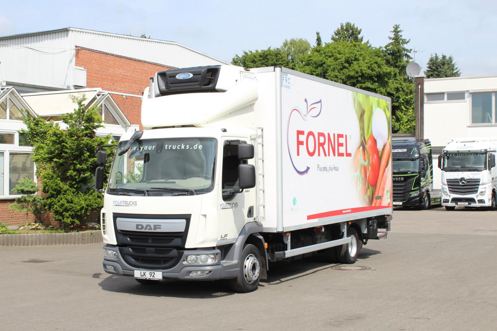 Daf LF 260 E6 Carrier Supra 550 Strom Tür LBW - Camión frigorífico: foto 1 Daf LF 260 E6 Carrier Supra 550 Strom Tür LBW - Camión frigorífico: foto 1