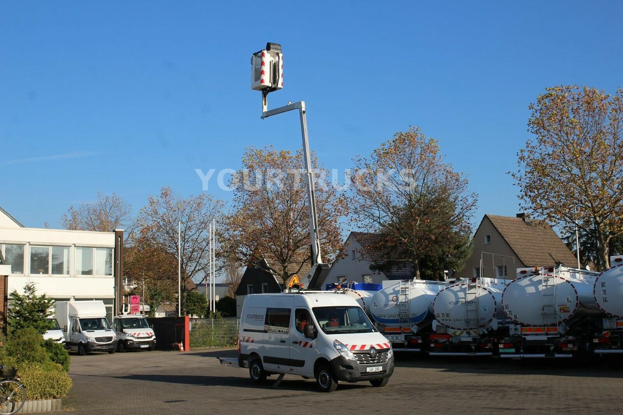 Camión con plataforma elevadora Renault Master  125 dci Versalift ETL32  11m Klima 313h: foto 15