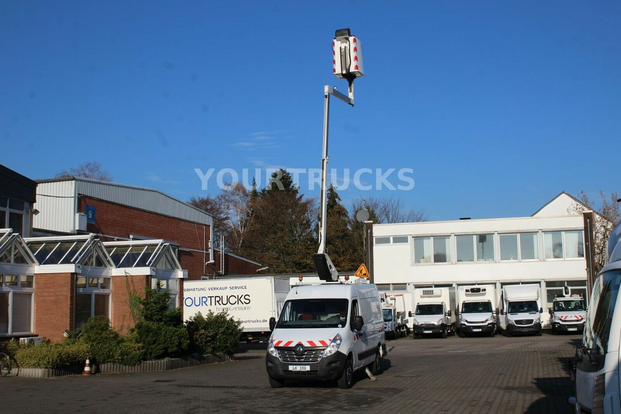 Camión con plataforma elevadora Renault Master  125 dci Versalift ETL32  11m Klima 313h: foto 14
