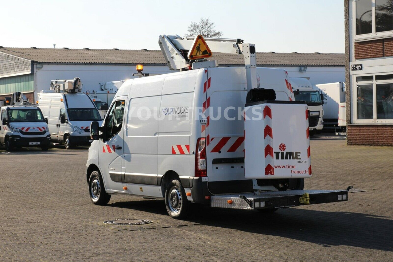Camión con plataforma elevadora Renault Master  125 dci Versalift ETL32  11m Klima 313h: foto 12