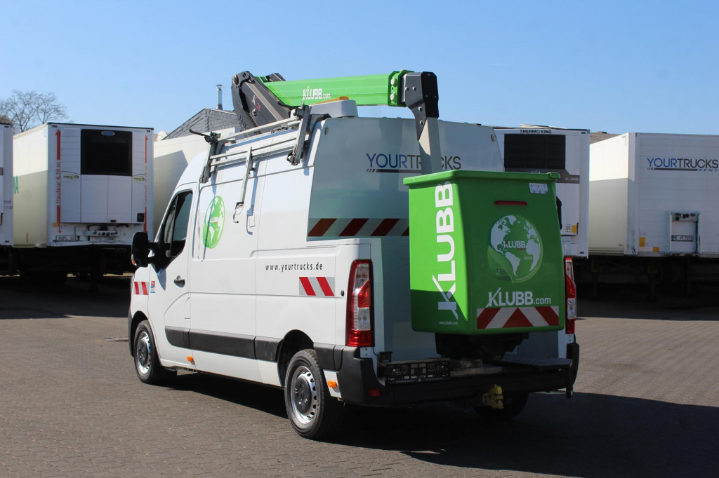 Camión con plataforma elevadora Renault Master 145 E6  Klubb KL-26  12m  Kamera Klima AHK: foto 12