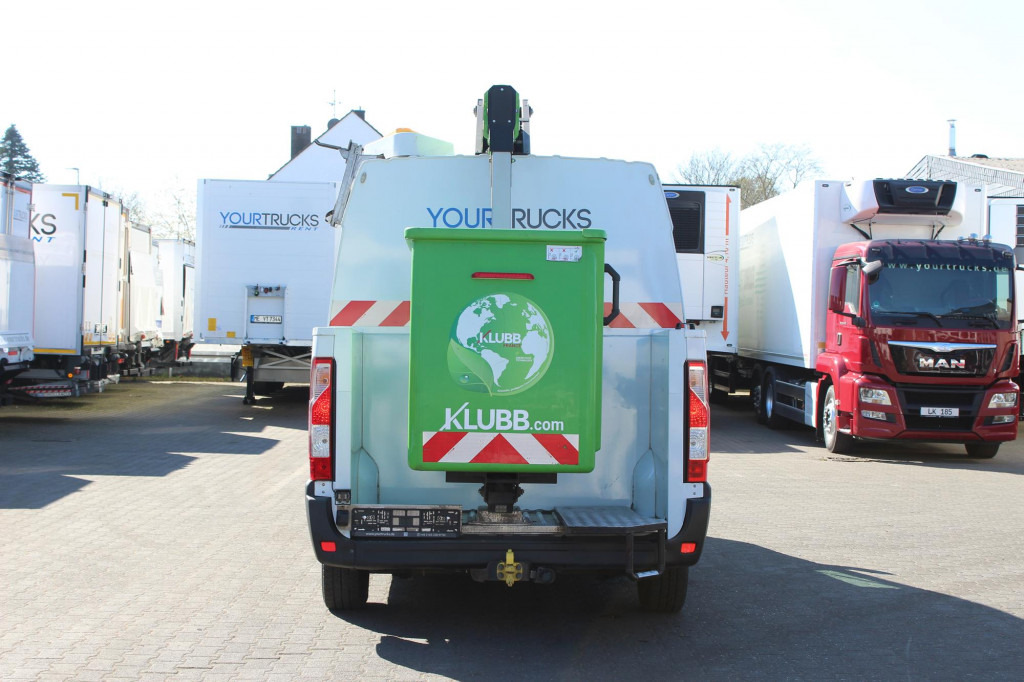 Camión con plataforma elevadora Renault Master 145 E6  Klubb KL-26  12m  Kamera Klima AHK: foto 11