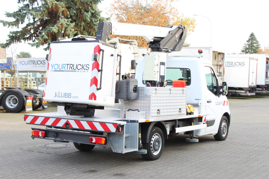 Camión con plataforma elevadora Renault Master  Bühne KLUBB 11m   2 Personen Korb 200kg: foto 10