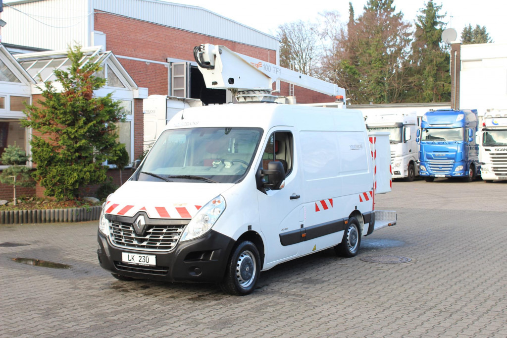 Renault Master Comilev 100TF1 10m Klima nur 167h HU-UVV - Camión con plataforma elevadora: foto 1 Renault Master Comilev 100TF1 10m Klima nur 167h HU-UVV - Camión con plataforma elevadora: foto 1