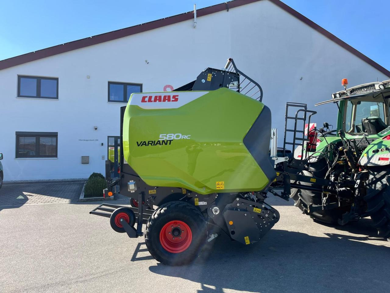 Rotoempacadora CLAAS Variant 580 RC PRO, neuwertige Rundballenpresse, Baujahr 2023, erst 39 Betriebsstunden !!!: foto 7