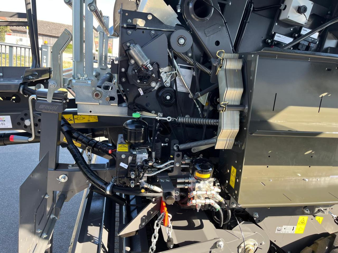 Rotoempacadora CLAAS Variant 580 RC PRO, neuwertige Rundballenpresse, Baujahr 2023, erst 39 Betriebsstunden !!!: foto 15