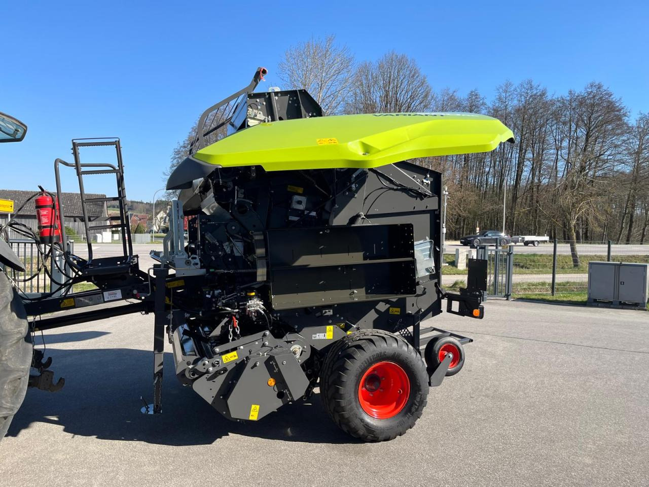 Rotoempacadora CLAAS Variant 580 RC PRO, neuwertige Rundballenpresse, Baujahr 2023, erst 39 Betriebsstunden !!!: foto 8