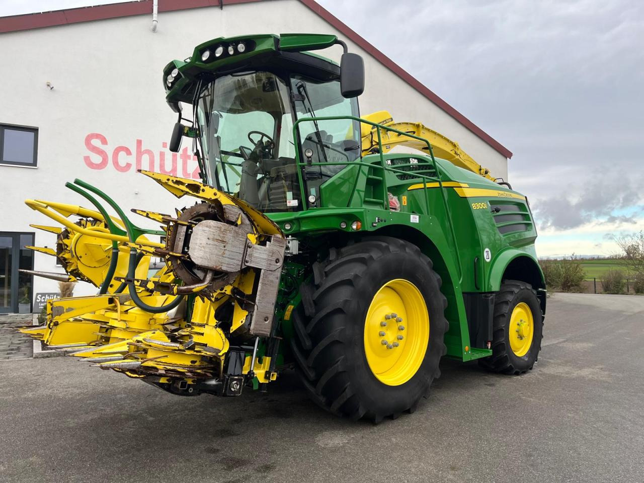 John Deere 8300i JD, 910Bh, Havestlap, Pickup, Kemper - Cosechadora de forraje: foto 1 John Deere 8300i JD, 910Bh, Havestlap, Pickup, Kemper - Cosechadora de forraje: foto 1