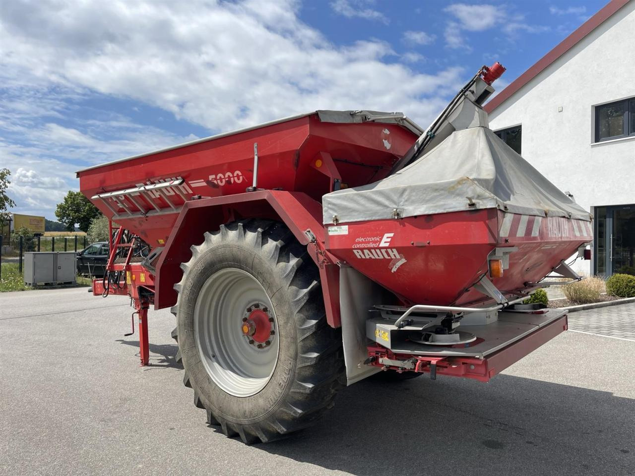 Rauch TWS 5000 Düngerwagen mit Deichsel-Lenkung mit Düngestreuer Axera H-EMC - Esparcidor de fertilizantes: foto 4 Rauch TWS 5000 Düngerwagen mit Deichsel-Lenkung mit Düngestreuer Axera H-EMC - Esparcidor de fertilizantes: foto 4