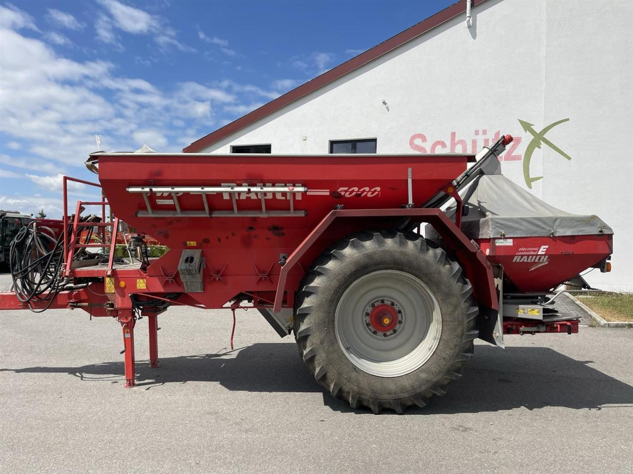 Rauch TWS 5000 Düngerwagen mit Deichsel-Lenkung mit Düngestreuer Axera H-EMC - Esparcidor de fertilizantes: foto 3 Rauch TWS 5000 Düngerwagen mit Deichsel-Lenkung mit Düngestreuer Axera H-EMC - Esparcidor de fertilizantes: foto 3