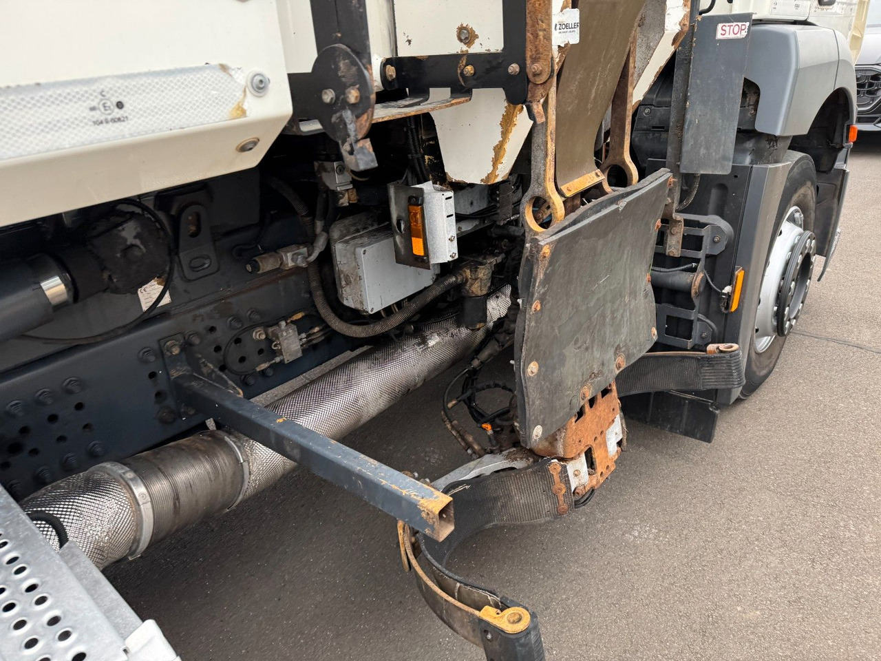 Camión de basura Mercedes-Benz Antos 2533 6x2 Seitenlader Euro 6 Mercedes-Benz Antos 2533 6x2 Seitenlader Euro 6: foto 10