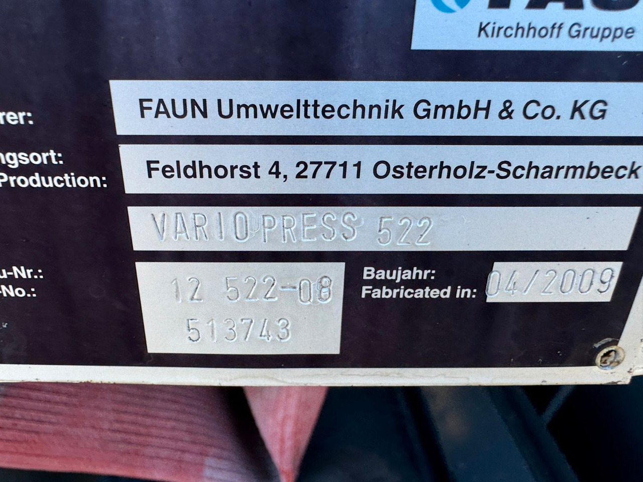 Camión de basura Mercedes-Benz Econic 2633 6x2 Faun Variopress 522 + Zoeller: foto 9