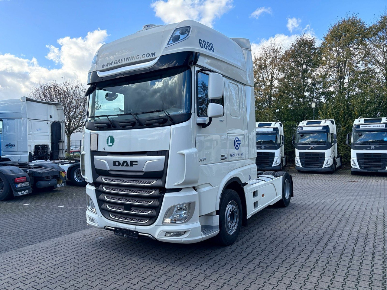 Cabeza tractora DAF XF 480 FT SSC, Abbiegeassistent, Standklima: foto 8