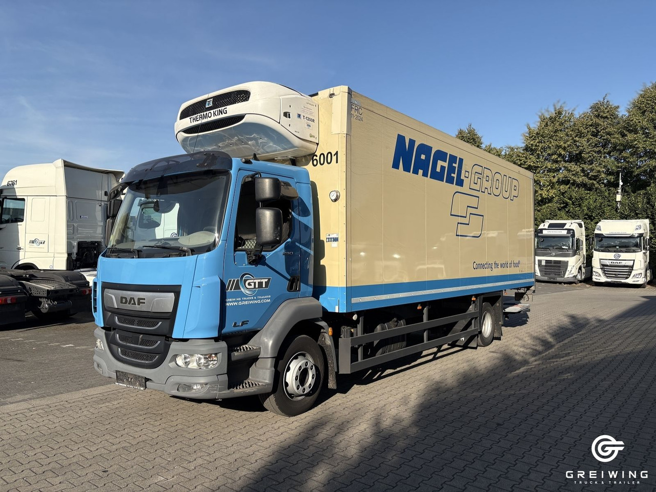 DAF LF 290 FA 16 to. Monotemp. TK T1200 - Camión frigorífico: foto 1 DAF LF 290 FA 16 to. Monotemp. TK T1200 - Camión frigorífico: foto 1