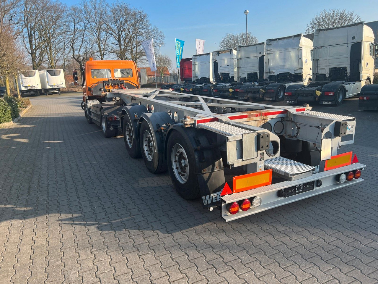 Semirremolque portacontenedore/ Intercambiable Web Trailer COS-24 AFR, 20ft Chassis Web Trailer COS-24 AFR, 20ft Chassis: foto 5