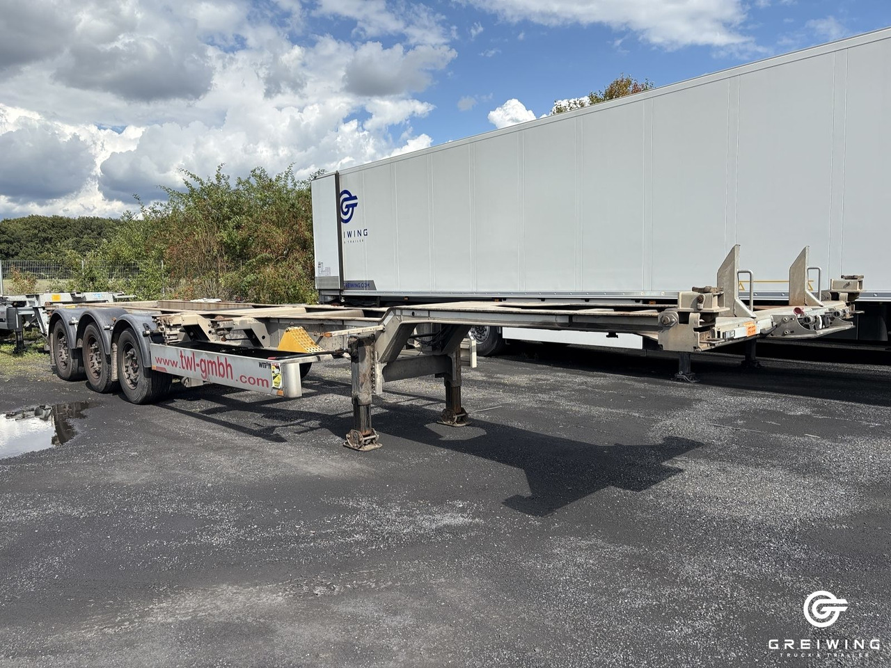 Web-Trailer LPRS 24 20/30/40/45 - Semirremolque portacontenedore/ Intercambiable: foto 1 Web-Trailer LPRS 24 20/30/40/45 - Semirremolque portacontenedore/ Intercambiable: foto 1