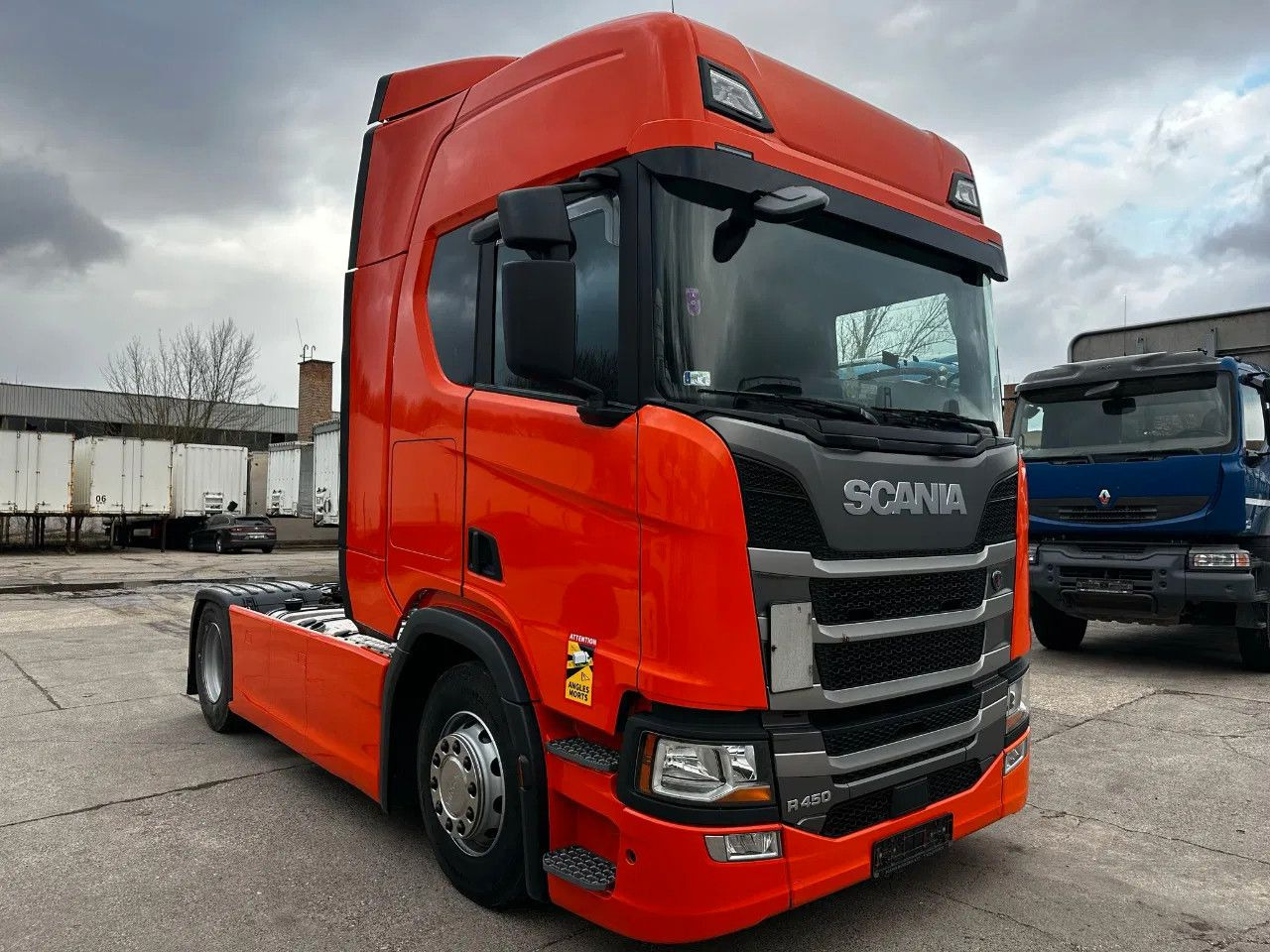 Scania R450 PTO, Standklima, Navi, Night protect - Cabeza tractora: foto 2 Scania R450 PTO, Standklima, Navi, Night protect - Cabeza tractora: foto 2