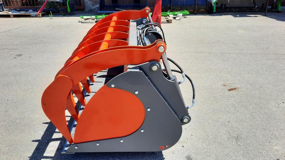 Greifschaufel 1,8m Euro Frontlader Weideman Hoflader Schaufel - Equipo para silos: foto 2 Greifschaufel 1,8m Euro Frontlader Weideman Hoflader Schaufel - Equipo para silos: foto 2