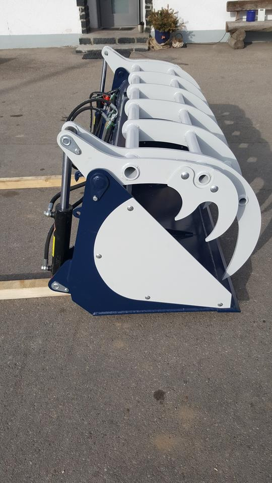 Greifschaufel 2,2m Euro Frontlader Kramer Volvo Radlader Cat - Cazo cargador: foto 2 Greifschaufel 2,2m Euro Frontlader Kramer Volvo Radlader Cat - Cazo cargador: foto 2