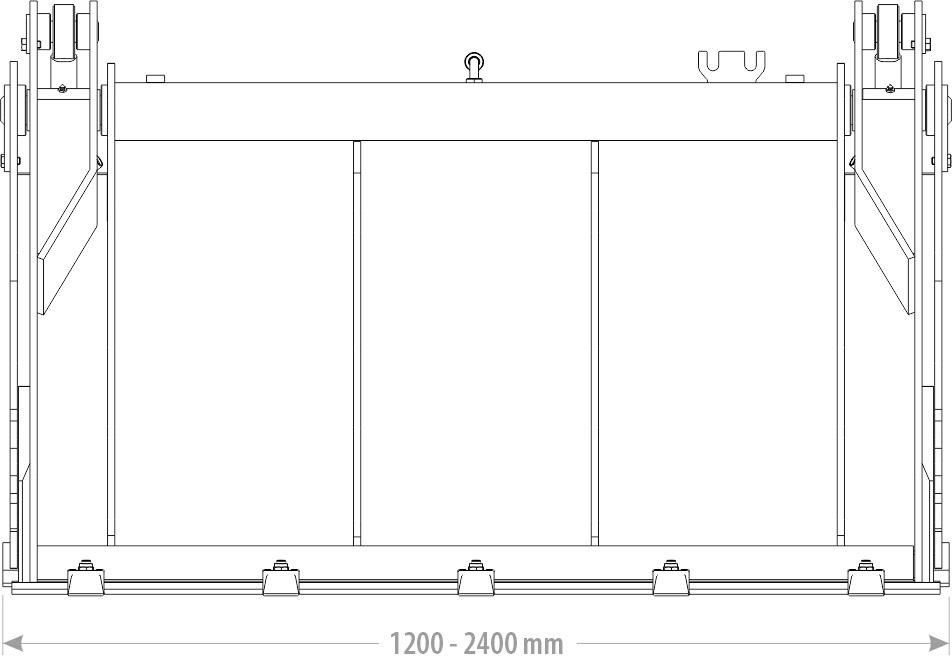 Klappschaufel 4 in 1 Schaufel Radlader Kramer Cat Liebherr Euro - Cazo cargador: foto 3 Klappschaufel 4 in 1 Schaufel Radlader Kramer Cat Liebherr Euro - Cazo cargador: foto 3