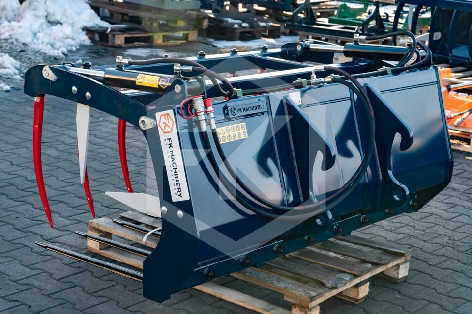 Krokodilgebiss Greifschaufel Frontlader Hoflader Euro Fendt - Equipo para silos: foto 4 Krokodilgebiss Greifschaufel Frontlader Hoflader Euro Fendt - Equipo para silos: foto 4