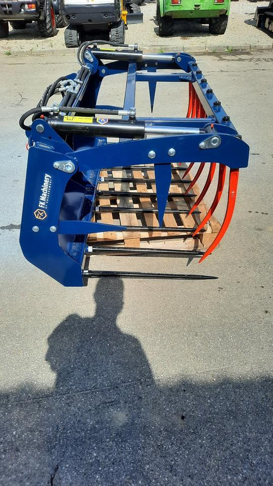 Krokodilgebiss Greifschaufel Frontlader Weidemann Hoflader Euro - Equipo para silos: foto 3 Krokodilgebiss Greifschaufel Frontlader Weidemann Hoflader Euro - Equipo para silos: foto 3