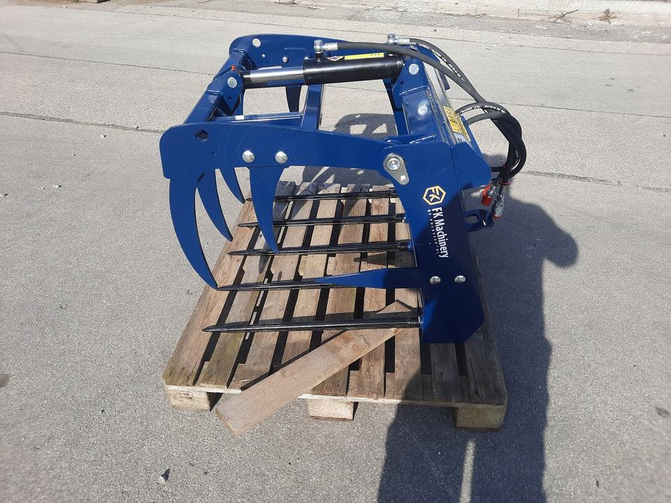 Krokodilgebiss mini Greifschaufel Frontlader Hoflader Euro - Equipo para silos: foto 2 Krokodilgebiss mini Greifschaufel Frontlader Hoflader Euro - Equipo para silos: foto 2