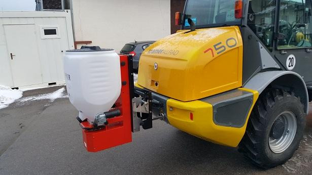 Lehner Polaro 110 Streuer Salzstreuer Radlader Winterdienst JCB - Esparcidor de sal: foto 3 Lehner Polaro 110 Streuer Salzstreuer Radlader Winterdienst JCB - Esparcidor de sal: foto 3