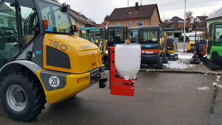 Lehner Polaro 110 Streuer Salzstreuer Radlader Winterdienst JCB - Esparcidor de sal: foto 2 Lehner Polaro 110 Streuer Salzstreuer Radlader Winterdienst JCB - Esparcidor de sal: foto 2