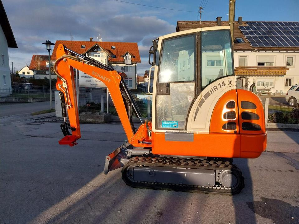Minibagger Schaeff HR 14 Terex Yanmar Kettenbagger Bagger - Miniexcavadora: foto 3 Minibagger Schaeff HR 14 Terex Yanmar Kettenbagger Bagger - Miniexcavadora: foto 3