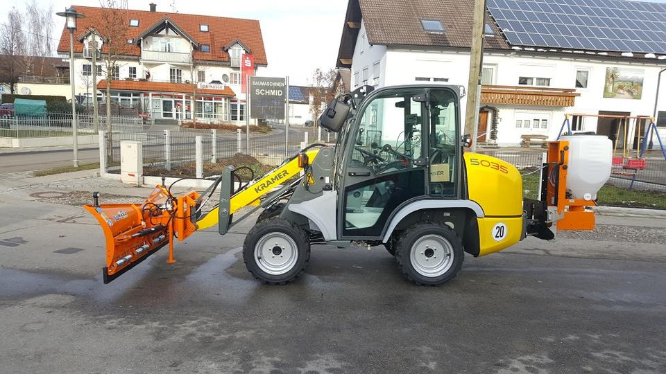 Cuchilla quitanieves Schneeschild Vario 1,8m Schlepper Radlader Hoflader Kramer: foto 7