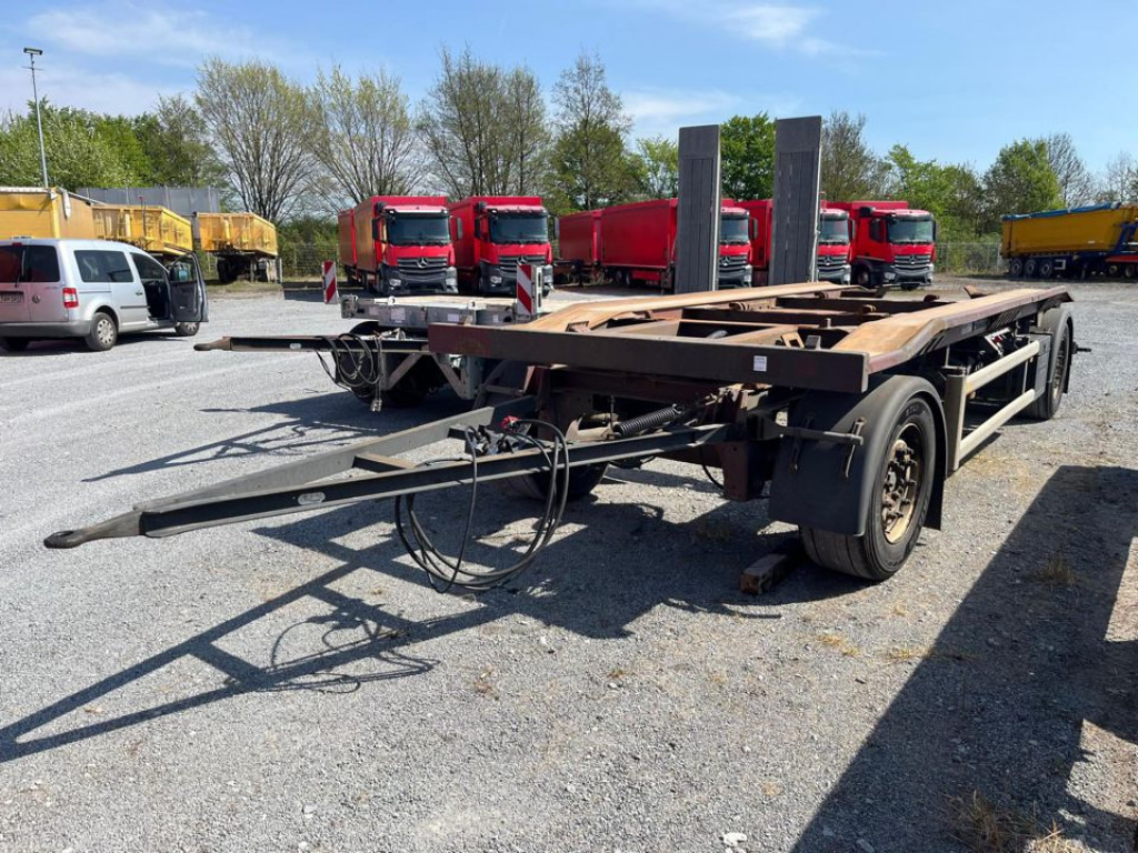 HUEFFERMANN HUEFFERMANN 2-achs Abrollanhänger Containeranhänger HAR 18.70 - Remolque multilift/ Portacontenedores de cadenas: foto 3 HUEFFERMANN HUEFFERMANN 2-achs Abrollanhänger Containeranhänger HAR 18.70 - Remolque multilift/ Portacontenedores de cadenas: foto 3