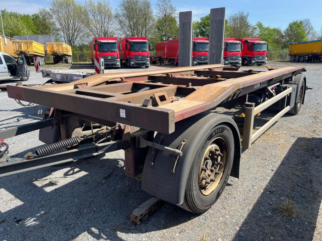 HUEFFERMANN HUEFFERMANN 2-achs Abrollanhänger Containeranhänger HAR 18.70 - Remolque multilift/ Portacontenedores de cadenas: foto 1 HUEFFERMANN HUEFFERMANN 2-achs Abrollanhänger Containeranhänger HAR 18.70 - Remolque multilift/ Portacontenedores de cadenas: foto 1