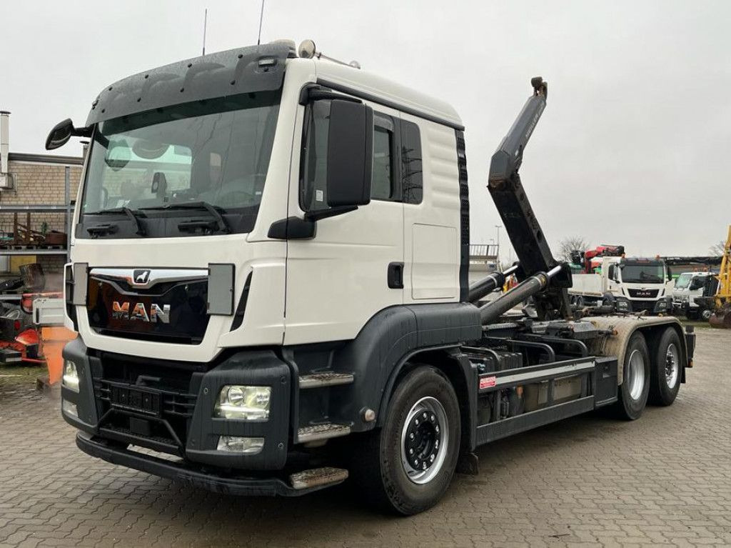 Camión multibasculante MAN TG-S 26.460 6x2-2 BL Abrollkipper Meiller, Funk: foto 1