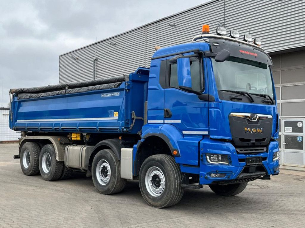 MAN TG-S 35.510 8x4 BB 4-Achs Kipper Bordmatik nur 1 - Camión volquete: foto 2 MAN TG-S 35.510 8x4 BB 4-Achs Kipper Bordmatik nur 1 - Camión volquete: foto 2