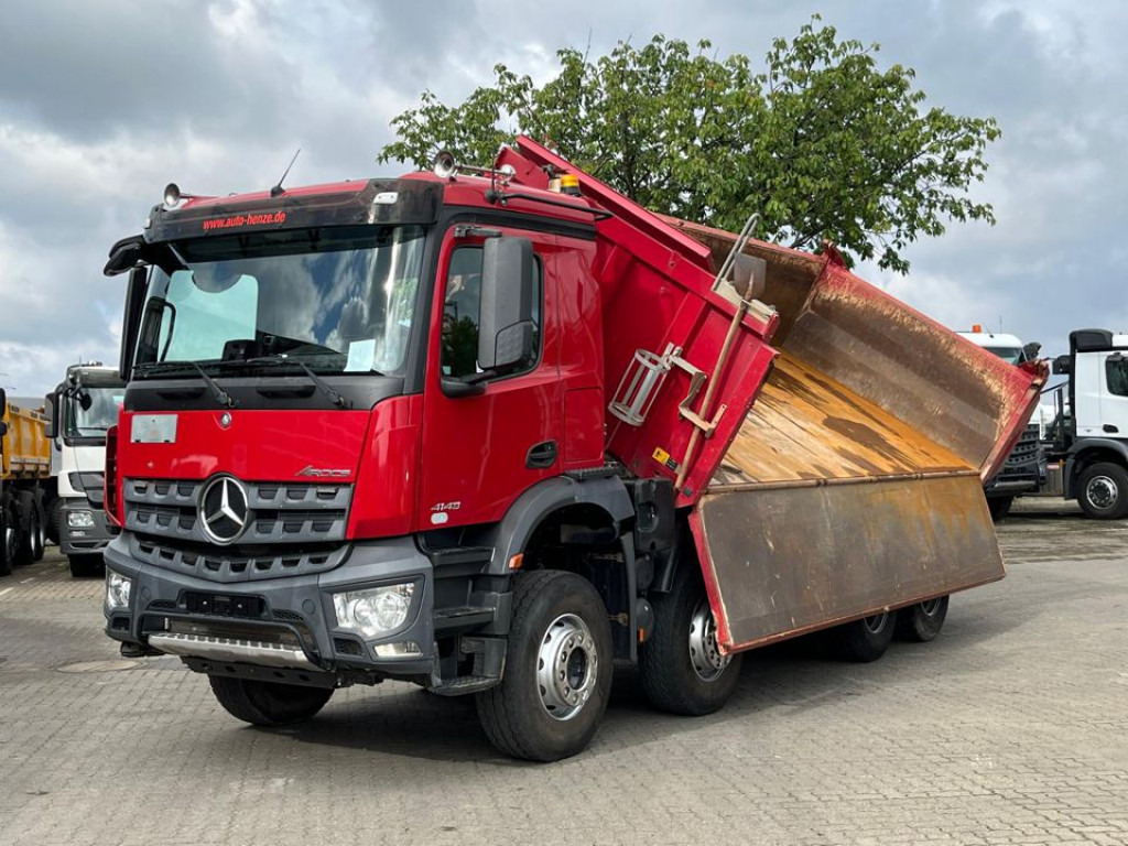 MERCEDES-BENZ Arocs 4143 8x4 4-Achs Kipper Meiller Bordmatik - Camión volquete: foto 1 MERCEDES-BENZ Arocs 4143 8x4 4-Achs Kipper Meiller Bordmatik - Camión volquete: foto 1