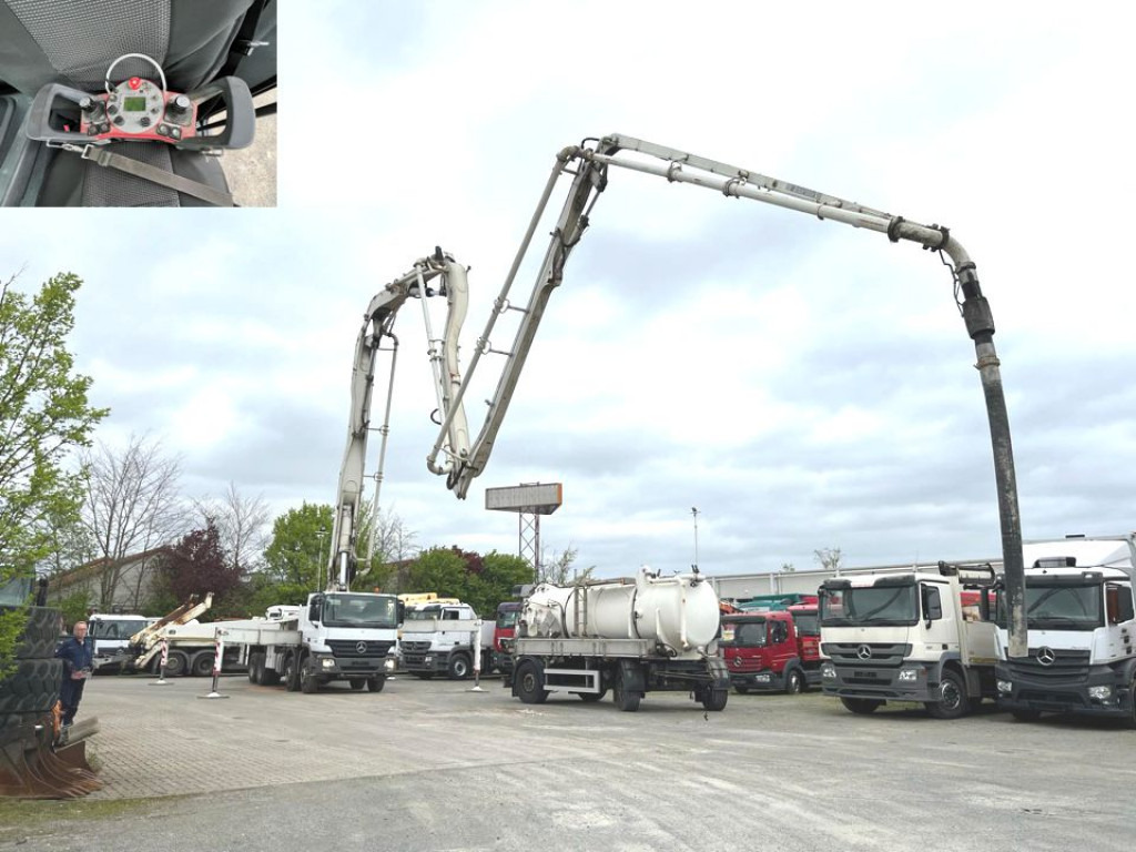 MERCEDES-BENZ Mercedes-Benz Actros Betonpumpe 3241 B 8x4 Putzmeister 42m - Bomba de hormigón: foto 3 MERCEDES-BENZ Mercedes-Benz Actros Betonpumpe 3241 B 8x4 Putzmeister 42m - Bomba de hormigón: foto 3