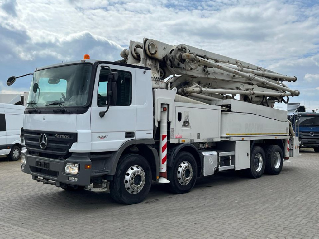 MERCEDES-BENZ Mercedes-Benz Actros Betonpumpe 3241 B 8x4 Putzmeister 42m - Bomba de hormigón: foto 2 MERCEDES-BENZ Mercedes-Benz Actros Betonpumpe 3241 B 8x4 Putzmeister 42m - Bomba de hormigón: foto 2