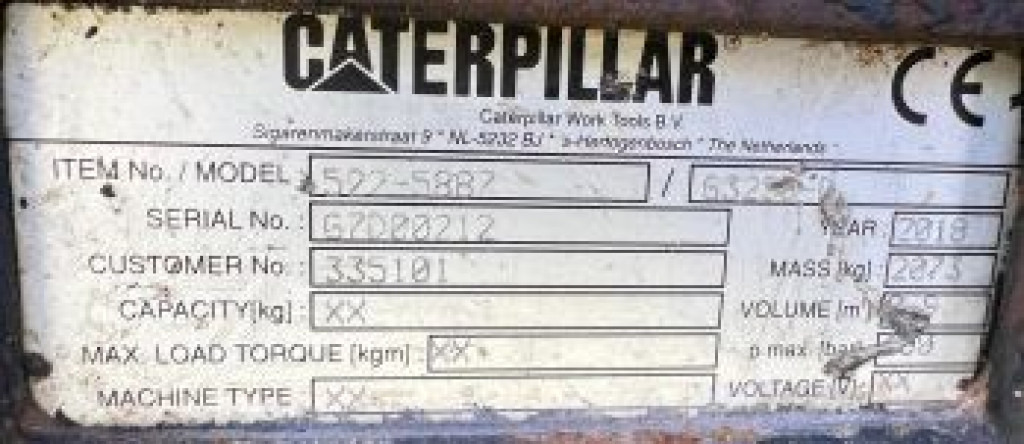 CATERPILLAR Sortiergreifer 325 B D Anbaugeräte Baumaschinen Sortiergreifer 900Ltr. für Maschine 25-50to - Maquinaria de construcción: foto 2 CATERPILLAR Sortiergreifer 325 B D Anbaugeräte Baumaschinen Sortiergreifer 900Ltr. für Maschine 25-50to - Maquinaria de construcción: foto 2