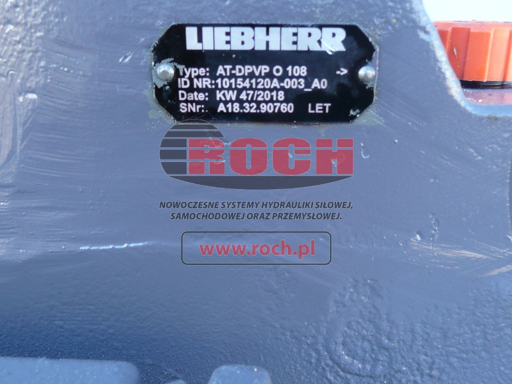 LIEBHERR AT-DPVPO108 10154120A-003_A0 - Bomba hidráulica: foto 1 LIEBHERR AT-DPVPO108 10154120A-003_A0 - Bomba hidráulica: foto 1