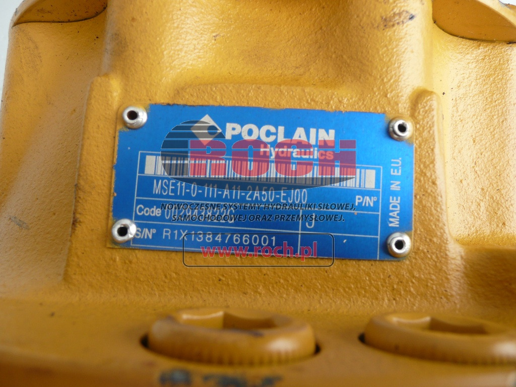 POCLAIN MSE11-0-111-A11-2A50-EJ00 002943822G - Motor hidráulico: foto 1 POCLAIN MSE11-0-111-A11-2A50-EJ00 002943822G - Motor hidráulico: foto 1