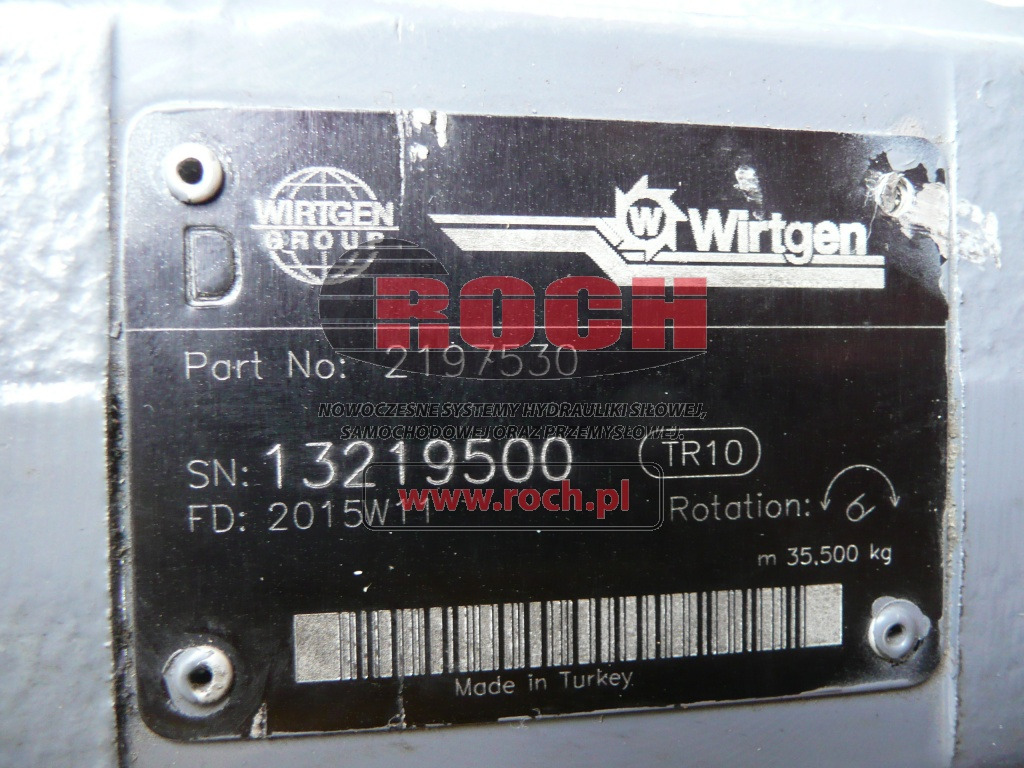 WIRTGEN 2197530 - Motor hidráulico: foto 2 WIRTGEN 2197530 - Motor hidráulico: foto 2