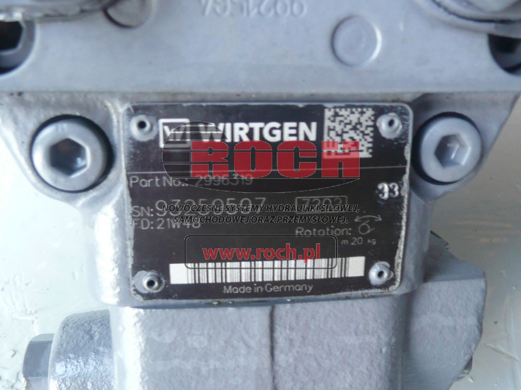 WIRTGEN 2996319 - Motor hidráulico: foto 2 WIRTGEN 2996319 - Motor hidráulico: foto 2