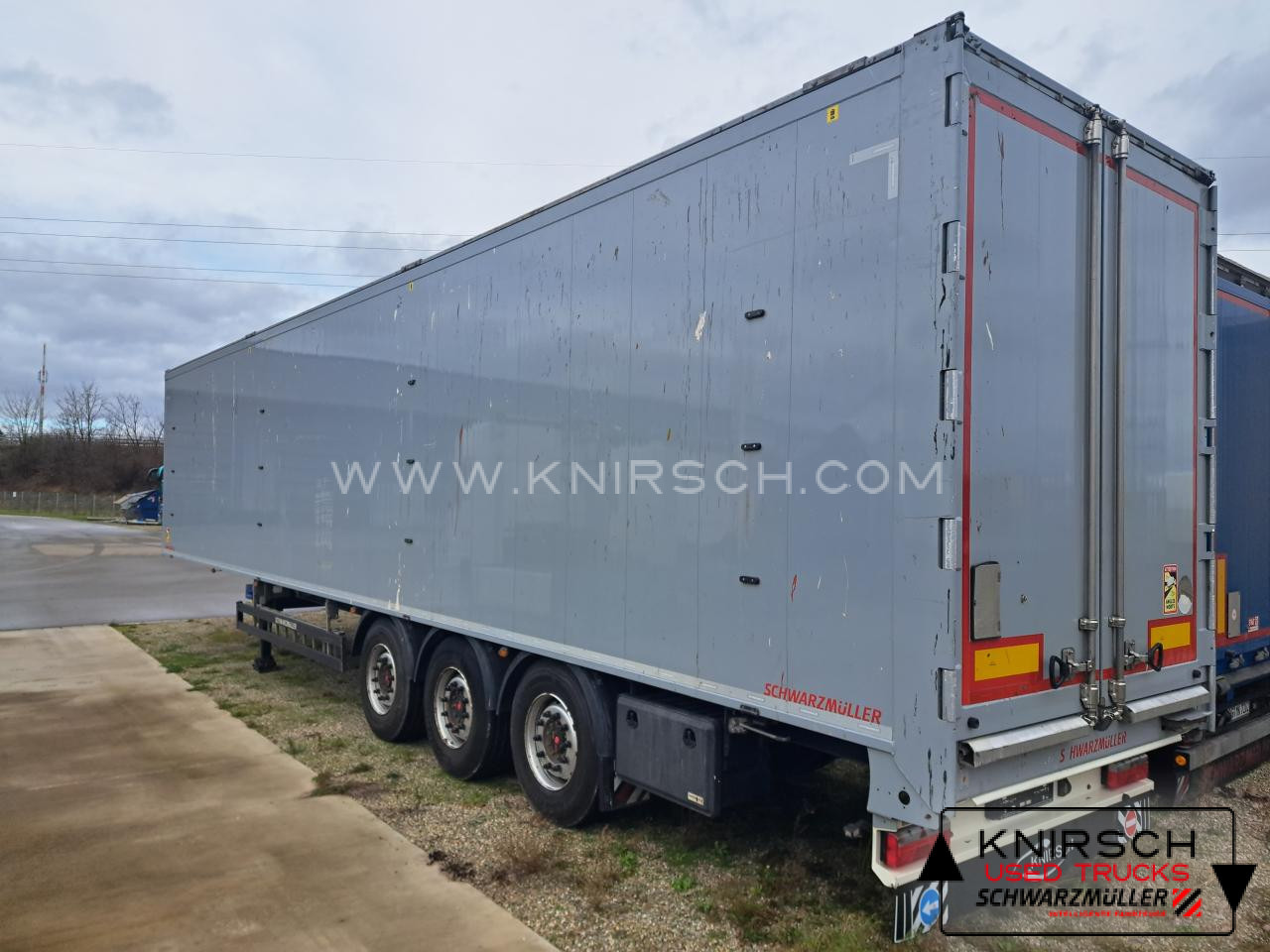 SCHWARZMUELLER Schubboden 91 cbm, Rollplane - Semirremolque piso movil: foto 2 SCHWARZMUELLER Schubboden 91 cbm, Rollplane - Semirremolque piso movil: foto 2