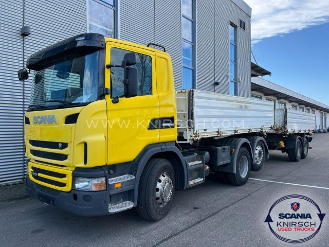 Scania G420LB6X24MNA Liftachse mirt Tandemanhänger - Camión volquete: foto 1 Scania G420LB6X24MNA Liftachse mirt Tandemanhänger - Camión volquete: foto 1