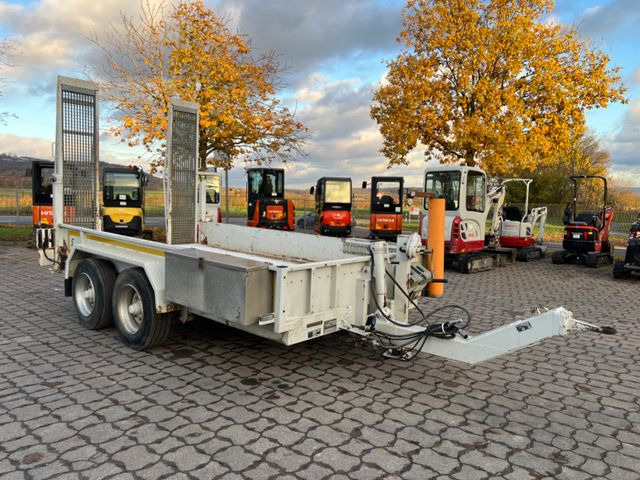 Blomenröhr 552/6900 Tieflader, Rampen, 6,9 to. zGG, TÜV neu - Remolque góndola rebajadas: foto 2 Blomenröhr 552/6900 Tieflader, Rampen, 6,9 to. zGG, TÜV neu - Remolque góndola rebajadas: foto 2