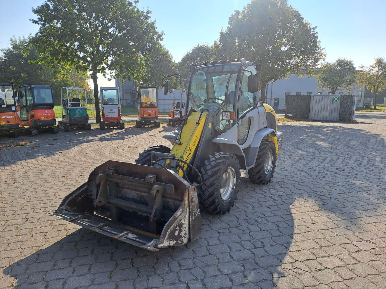 Kramer 280, Bj 2011, 4300 BH, SWE, Klappschaufel Gabel - Cargadora de ruedas: foto 5 Kramer 280, Bj 2011, 4300 BH, SWE, Klappschaufel Gabel - Cargadora de ruedas: foto 5