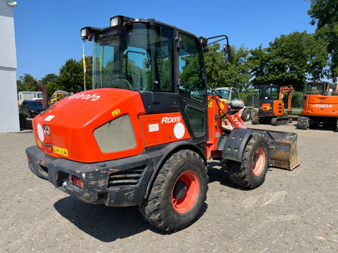 Kubota R 085, Bj 19, 1950 BH, SWE, Schaufel, Gabel - Cargadora de ruedas: foto 4 Kubota R 085, Bj 19, 1950 BH, SWE, Schaufel, Gabel - Cargadora de ruedas: foto 4